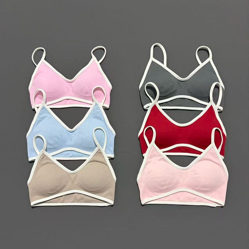 Pilates Yoga Clothes - Women Sports Bra Adjustable High Support