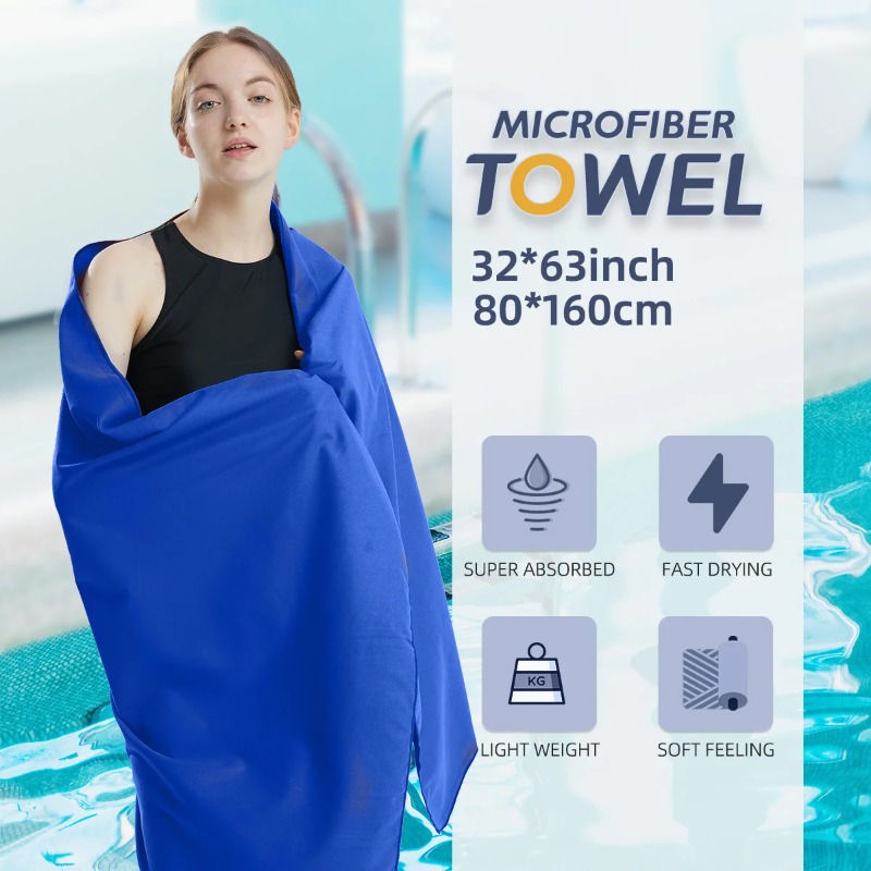 Microfiber Towel Quick Dry Tow - Pilates Yoga Towel recension och pris