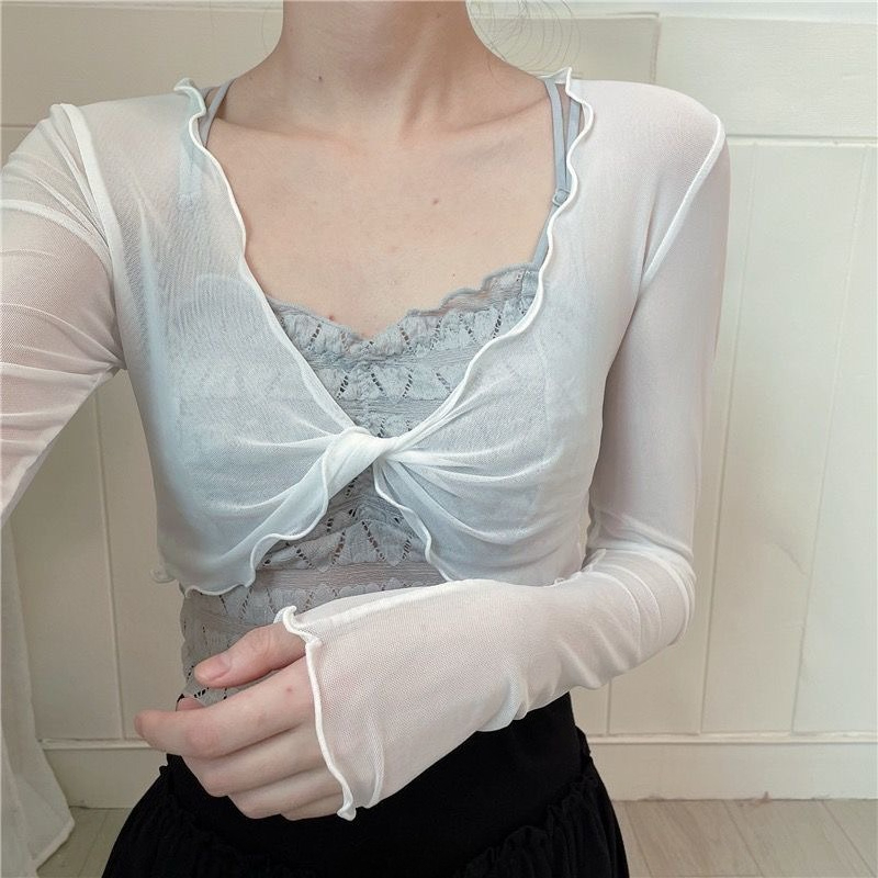 Women's Mesh Ballet Cover Up C - Pilates Yoga Ballet recension och pris