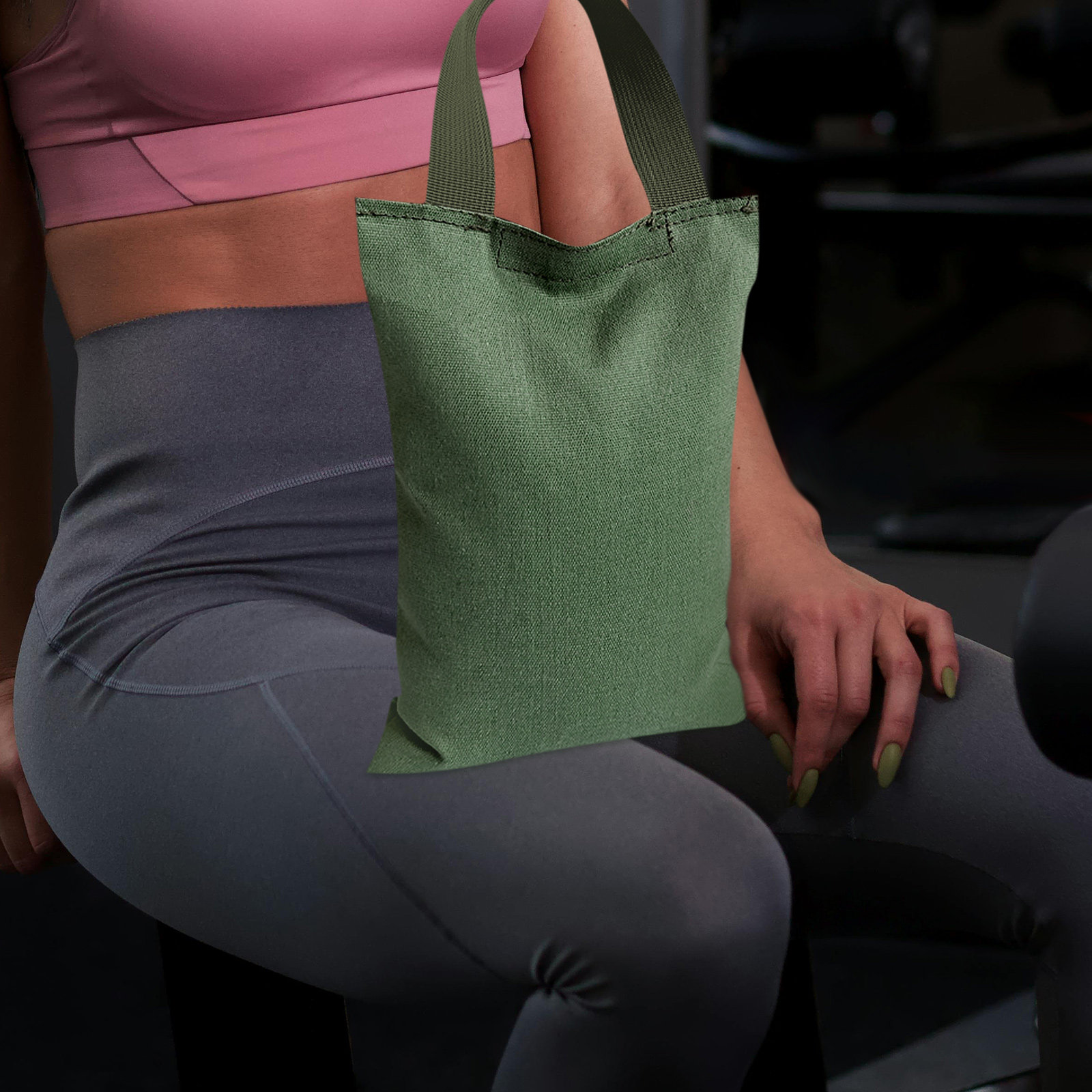 Fillable Weighted Sandbag for  - Yoga Sandbag Weight recension och pris