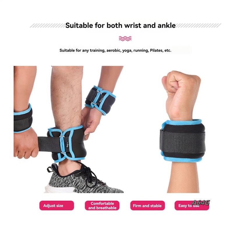 2PCS Fitness Equipment Gym Ank - Yoga Sandbag Weight recension och pris