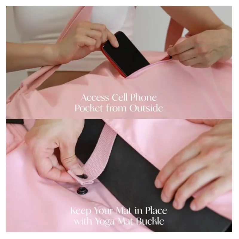 Yoga Mat Bag with Water Bottle - Yoga Mat Bag Carrier recension och pris