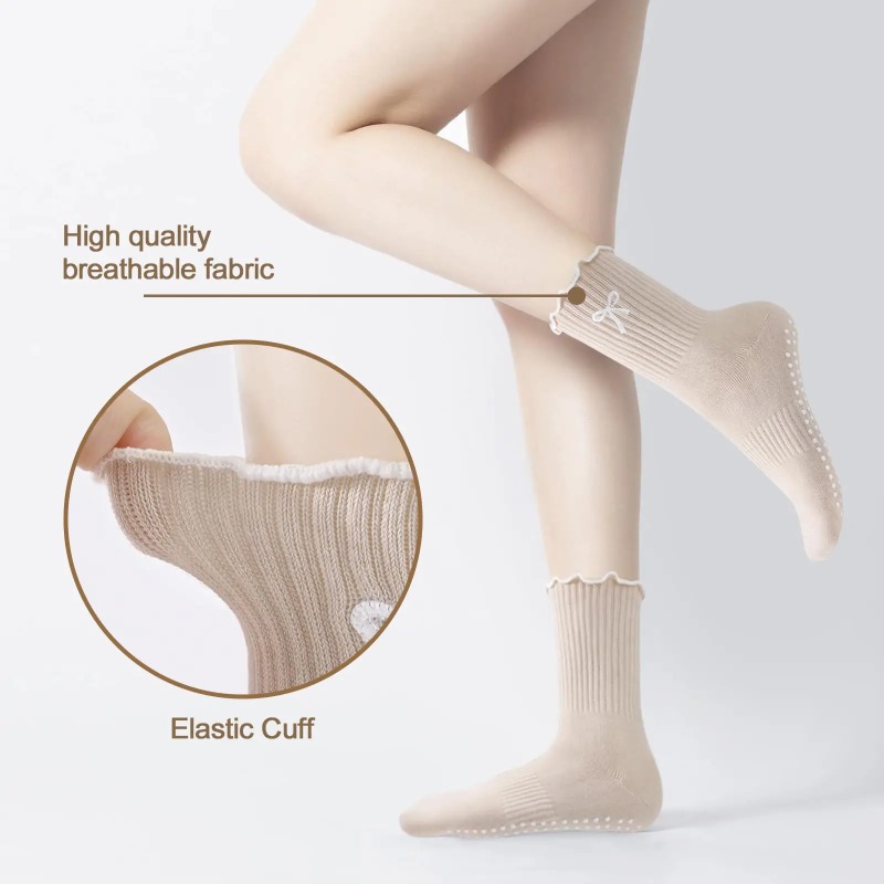 Professional Yoga Socks, Cotto - Pilates & Yoga Unleashed International Academy Yonkers recension och pris
