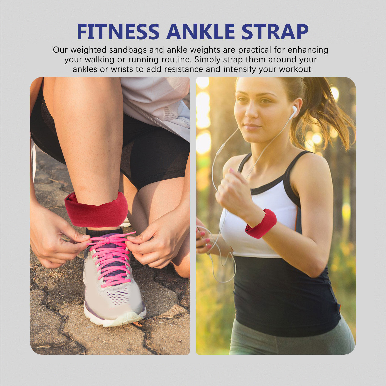Running Sandbag Adjustable Ank - Yoga Sandbag Weight recension och pris