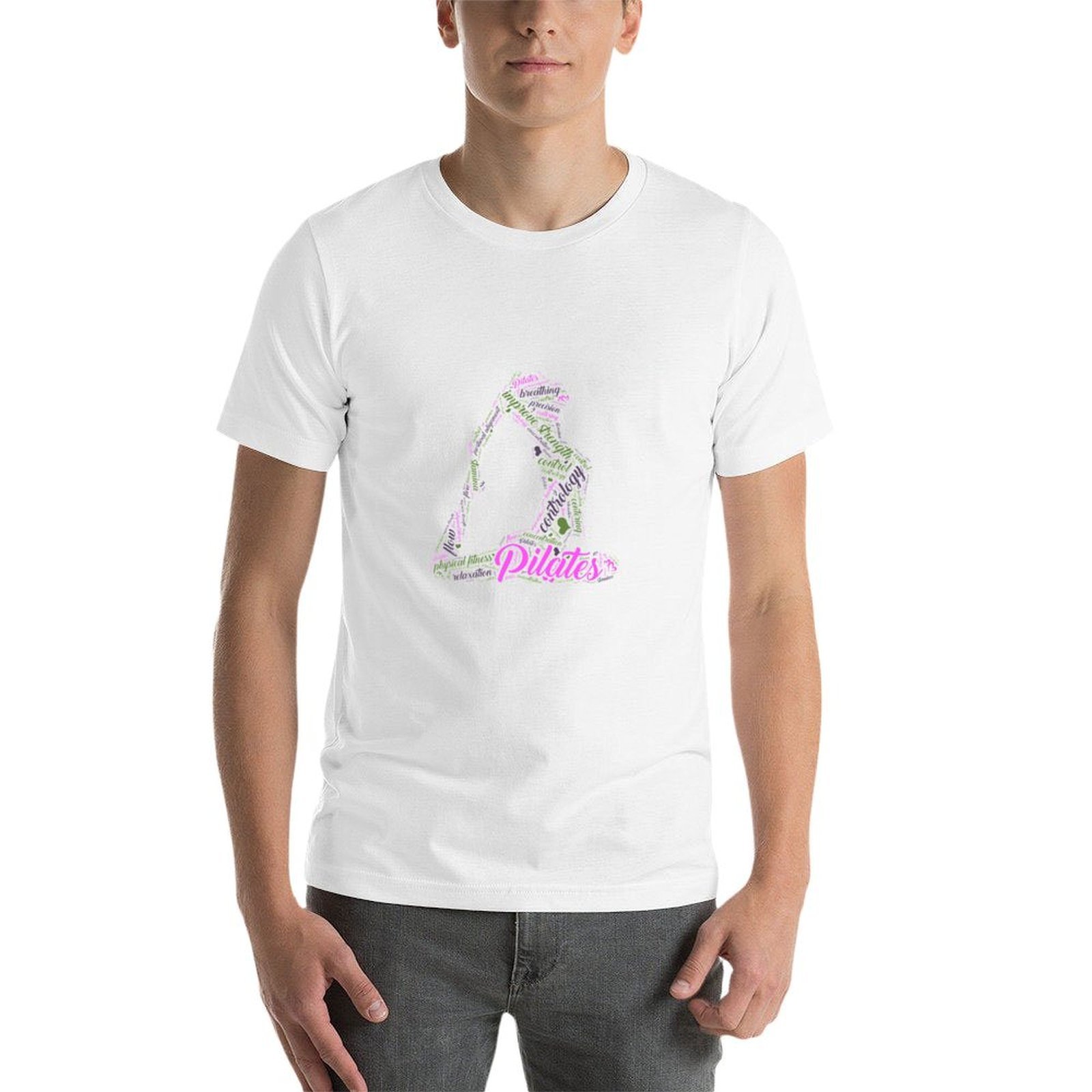 Womens Fun Word Cloud and Cute - Pilates Yoga Class recension och pris