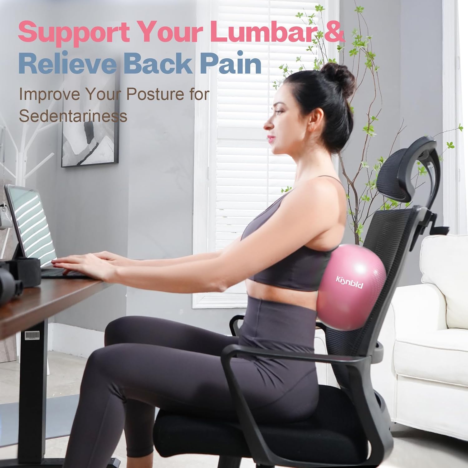 Small Exercise Ball, 9 Inch Mi - Pilates Yoga Workout At Home recension och pris