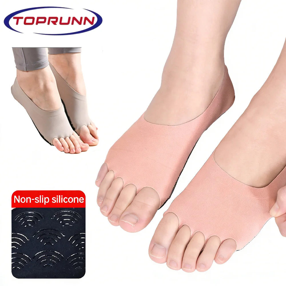 1Pair Toeless Yoga Socks for W - Pilates Yoga Ballet recension och pris
