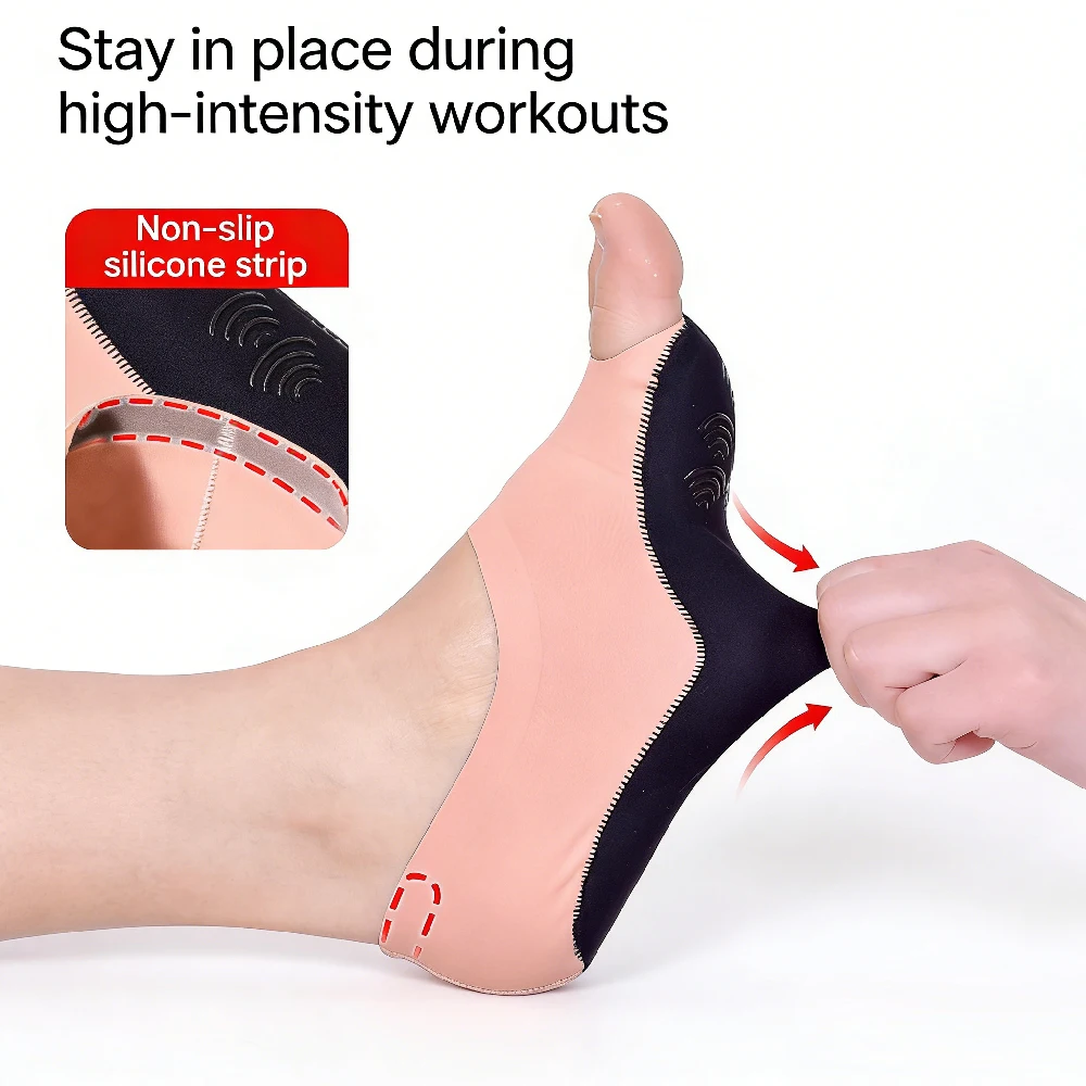 1Pair Toeless Yoga Socks for W - Pilates Yoga Ballet recension och pris
