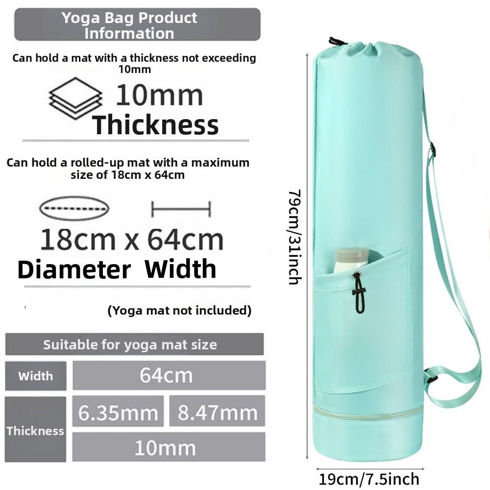 Large Capacity Yoga Mat Storag - Yoga Mat Bag Carrier recension och pris