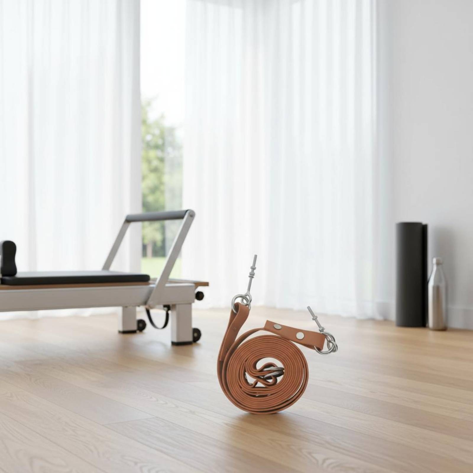 Reformer Double Loop Strap Com - Pilates & Yoga Unleashed International Academy Yonkers recension och pris