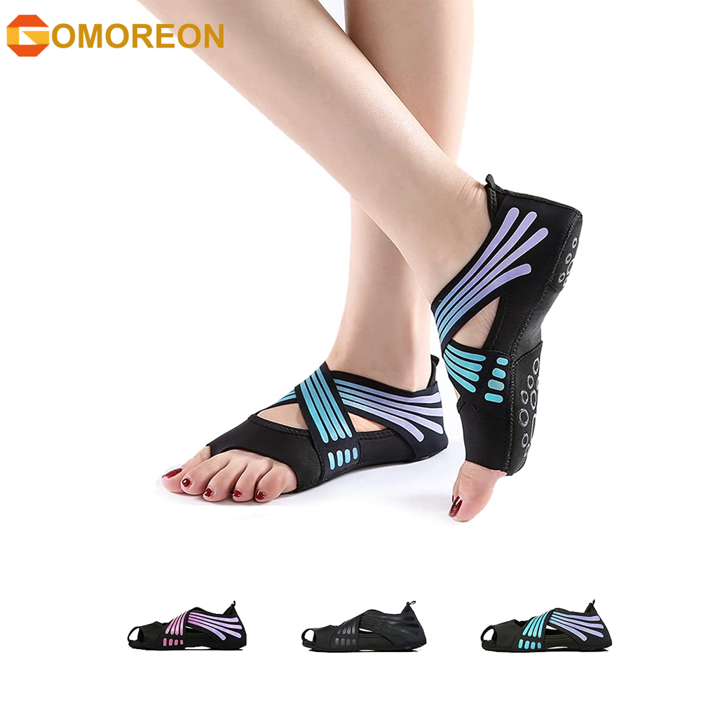 1Pair Yoga Socks Toeless Non-S - Pilates Yoga And Barre recension och pris