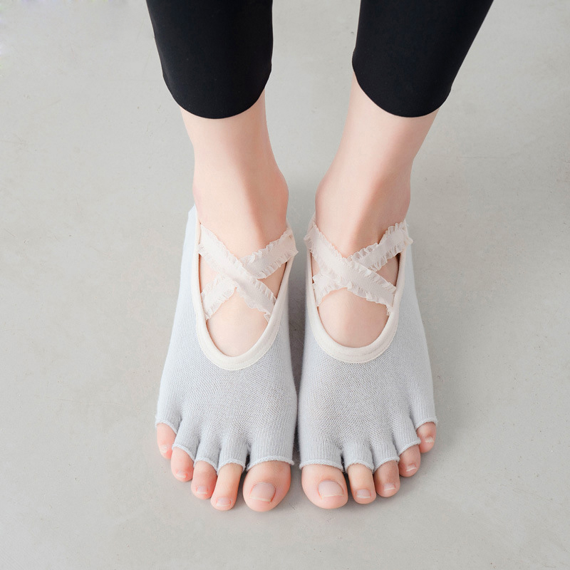 Five Finger Yoga Socks Lace Cr - Pilates Yoga Ballet recension och pris